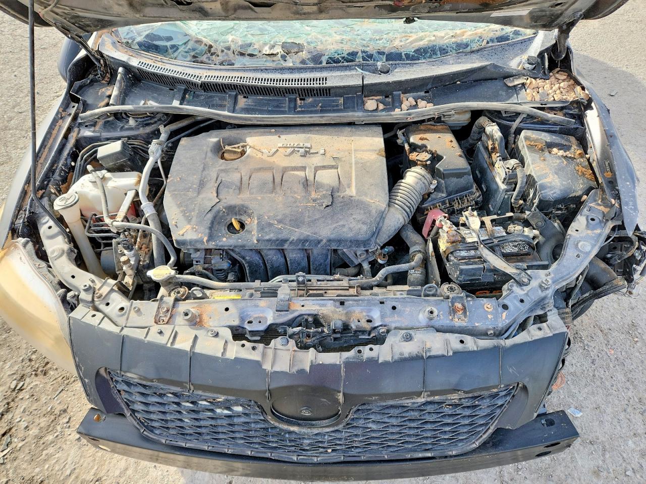 2009 Toyota Corolla Gray vin: JTDBL40EX99082847