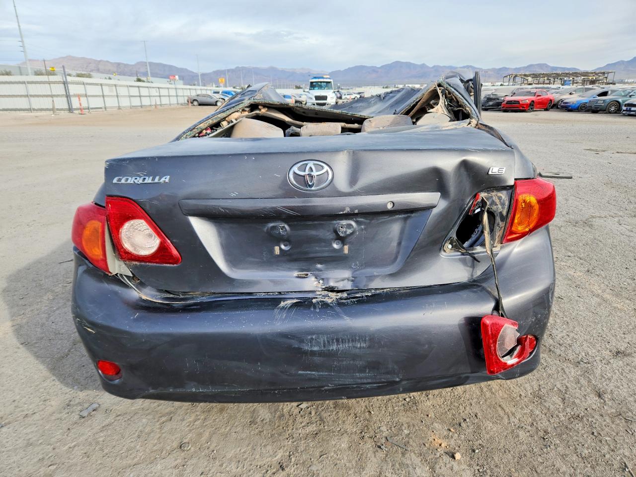 2009 Toyota Corolla Gray vin: JTDBL40EX99082847