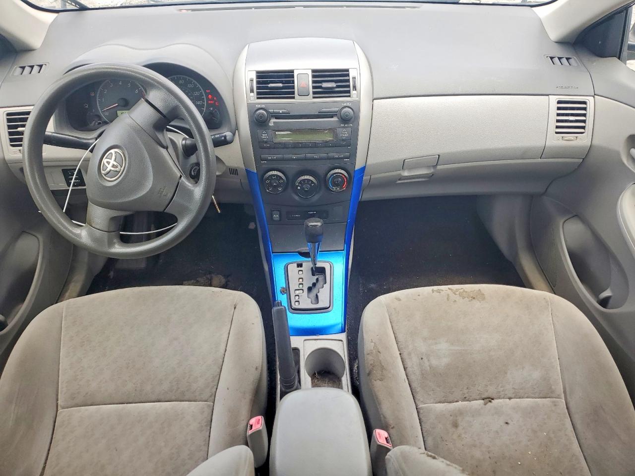 2009 Toyota Corolla Le Silver vin: JTDBL40EX9J001148