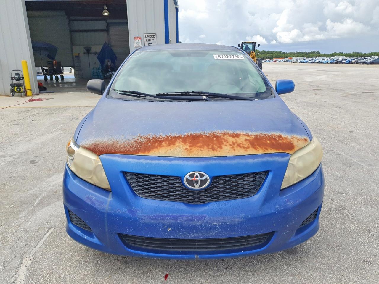 2009 Toyota Corolla Le Blue vin: JTDBL40EX9J002736