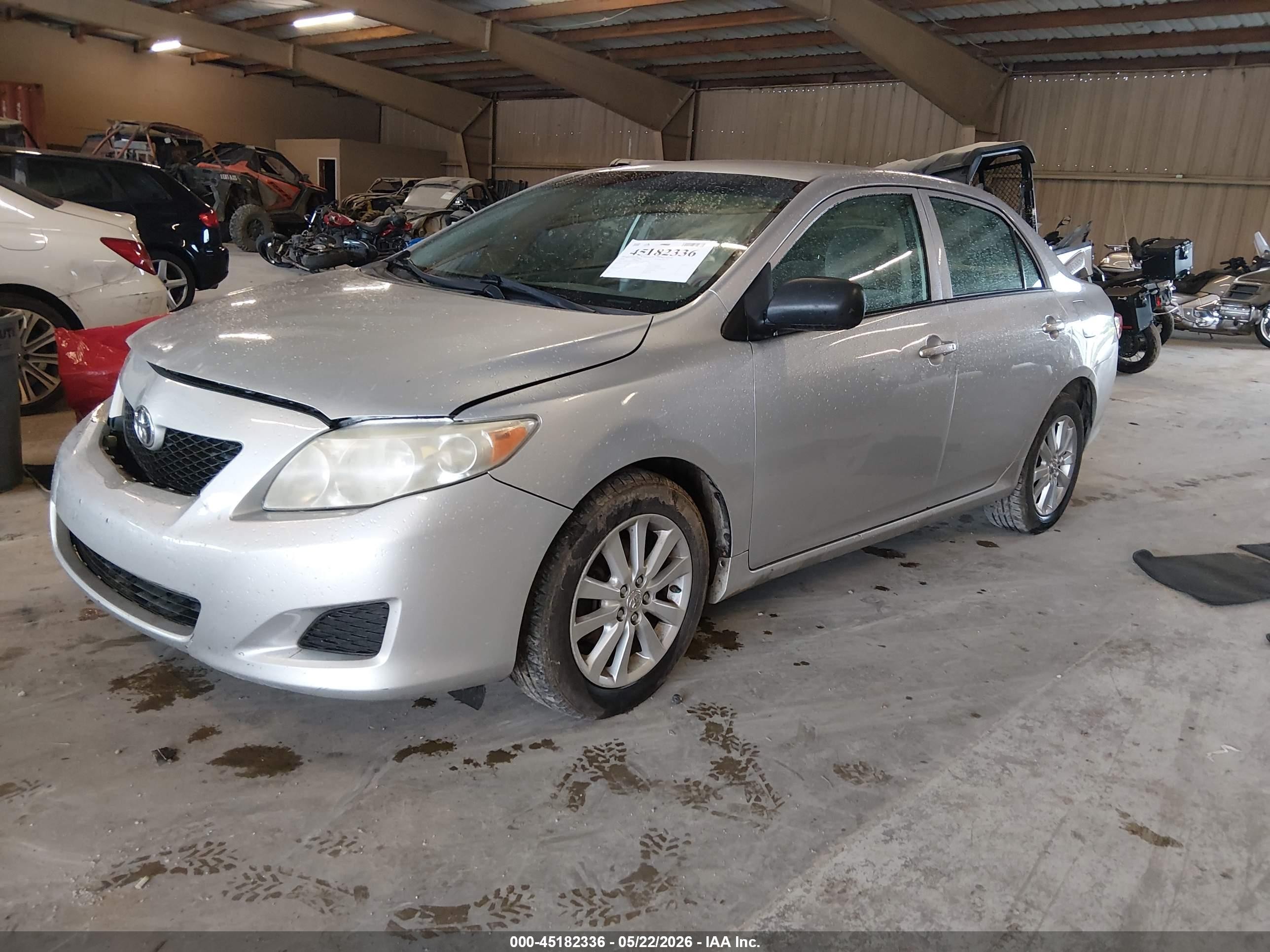 2009 Toyota Corolla Le Silver vin: JTDBL40EX9J005362