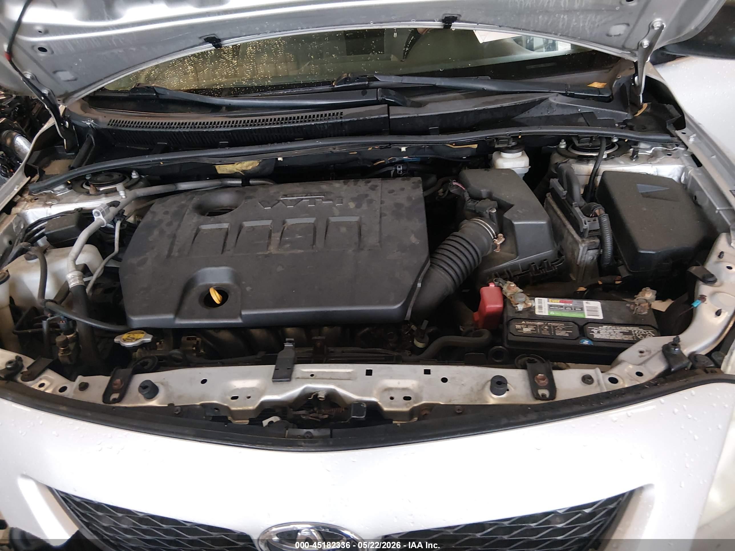 2009 Toyota Corolla Le Silver vin: JTDBL40EX9J005362