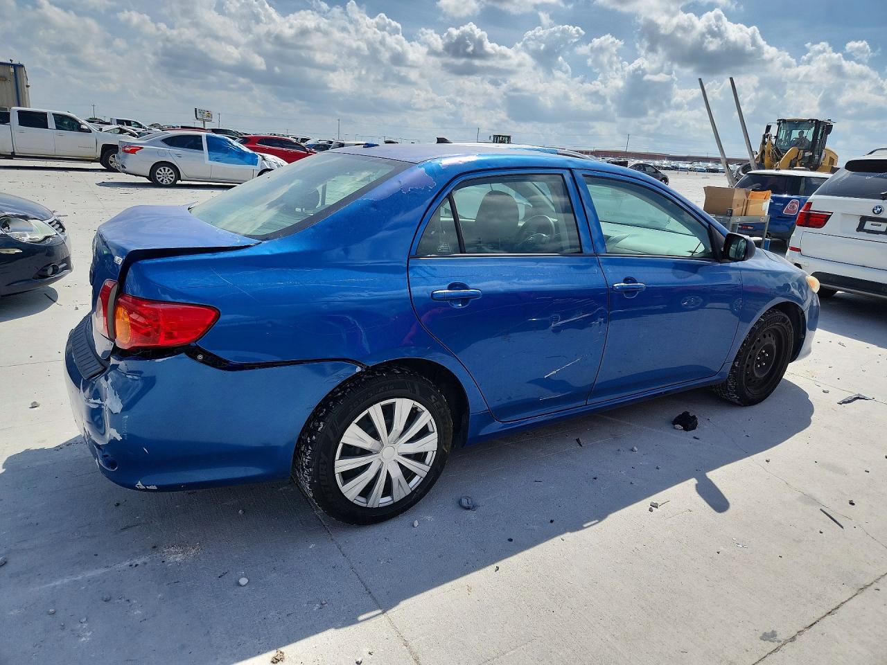 2009 Toyota Corolla Le Blue vin: JTDBL40EX9J005832