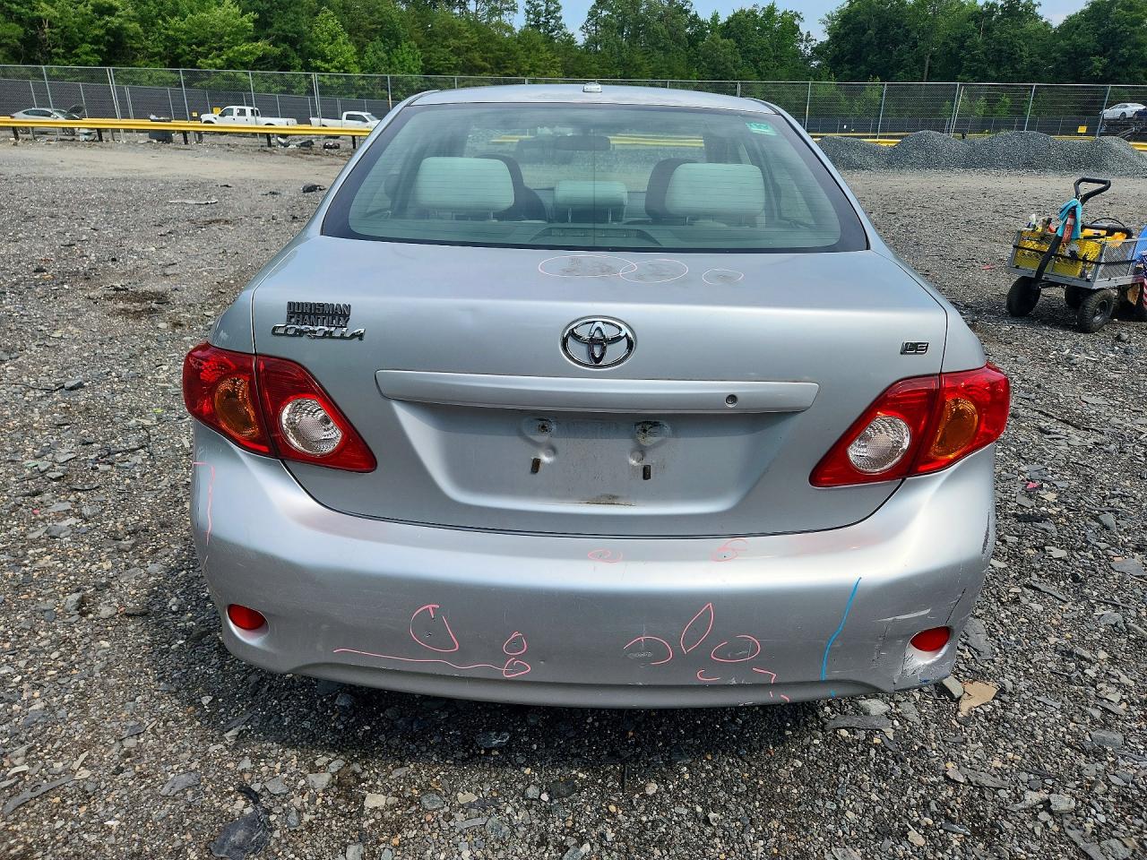 2009 Toyota Corolla Le Silver vin: JTDBL40EX9J022162