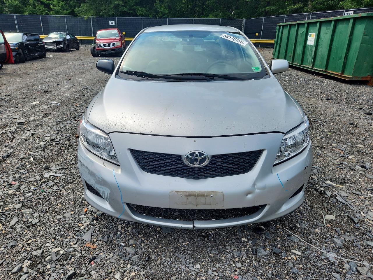 2009 Toyota Corolla Le Silver vin: JTDBL40EX9J022162