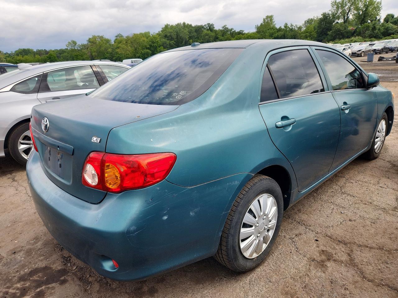 2009 Toyota Corolla Le Green vin: JTDBL40EX9J042864