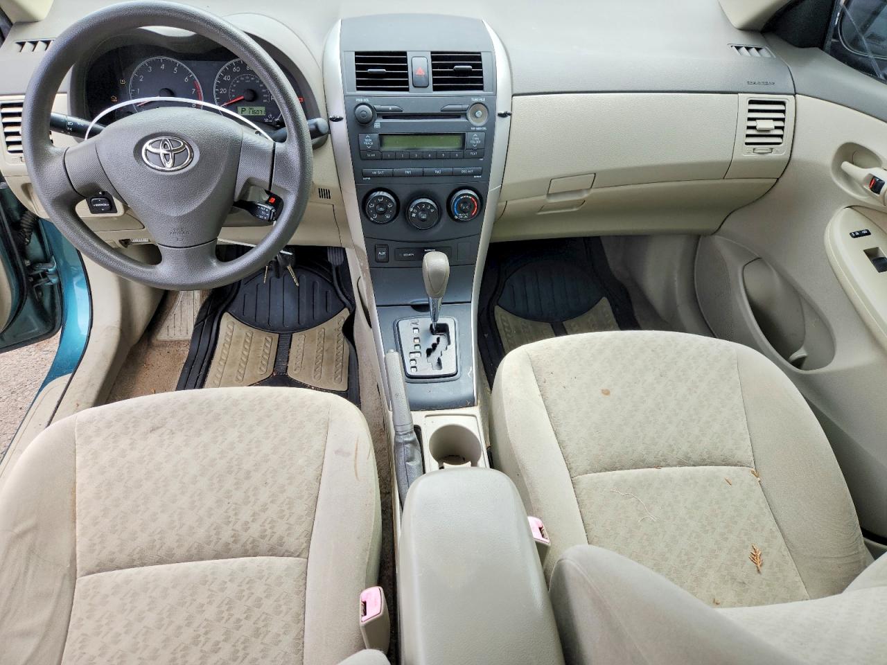 2009 Toyota Corolla Le Green vin: JTDBL40EX9J042864