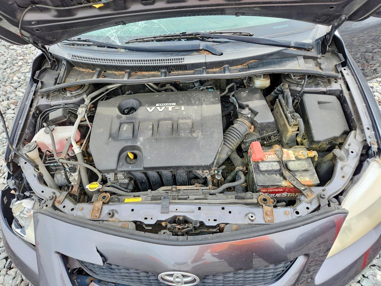 2009 Toyota Corolla Le Gray vin: JTDBL40EX9J049796