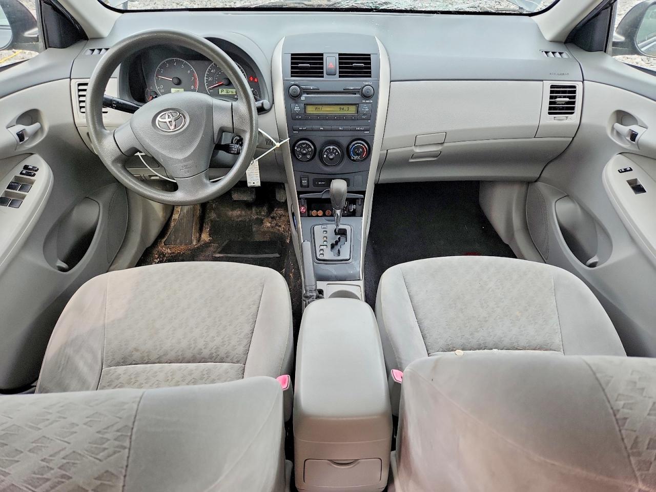2009 Toyota Corolla Le Gray vin: JTDBL40EX9J049796