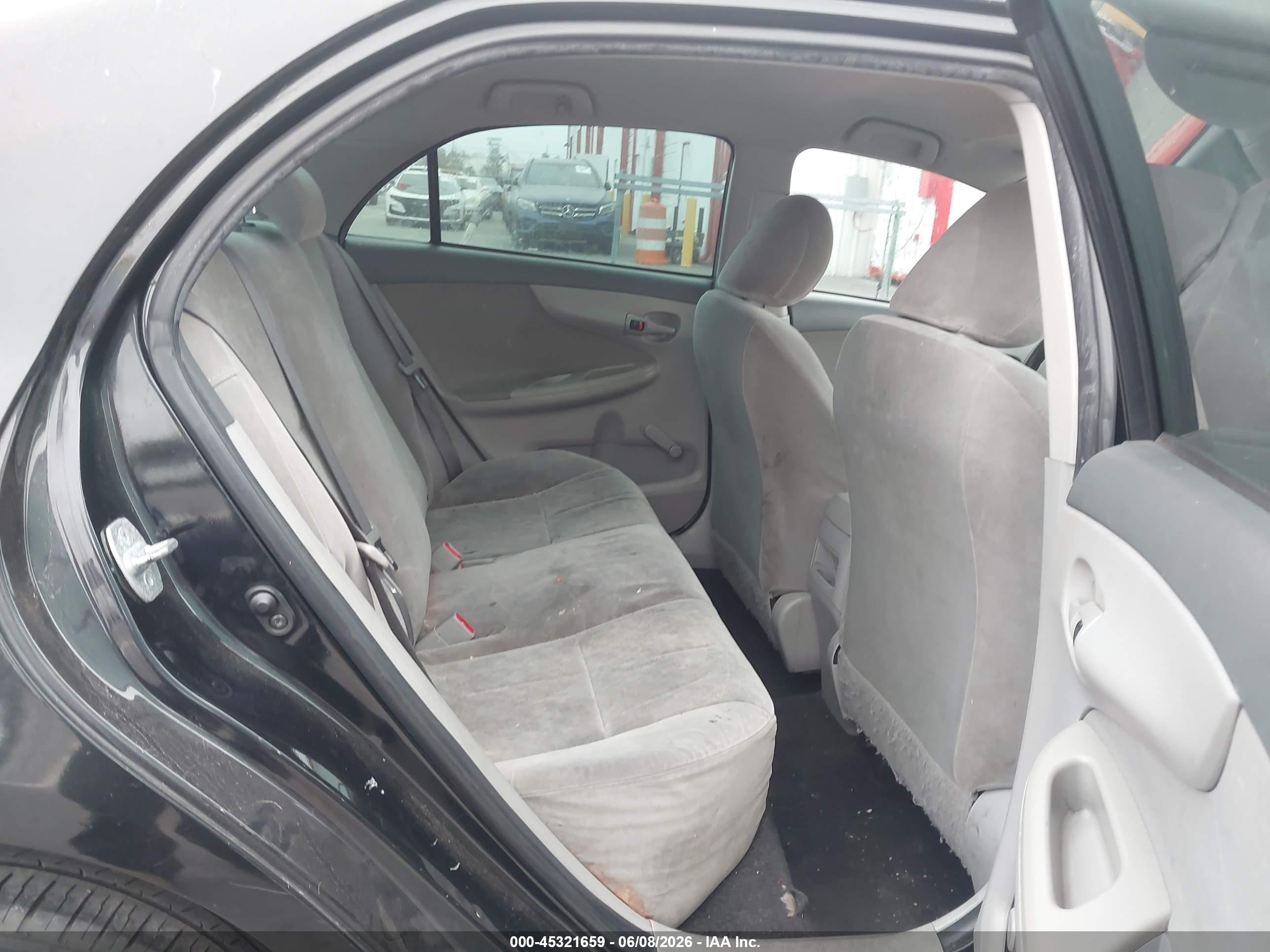 2009 Toyota Corolla Black vin: JTDBL40EX9J054027