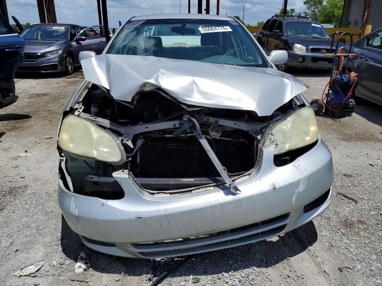 2003 Toyota Corolla Le Silver vin: JTDBR32E030027356
