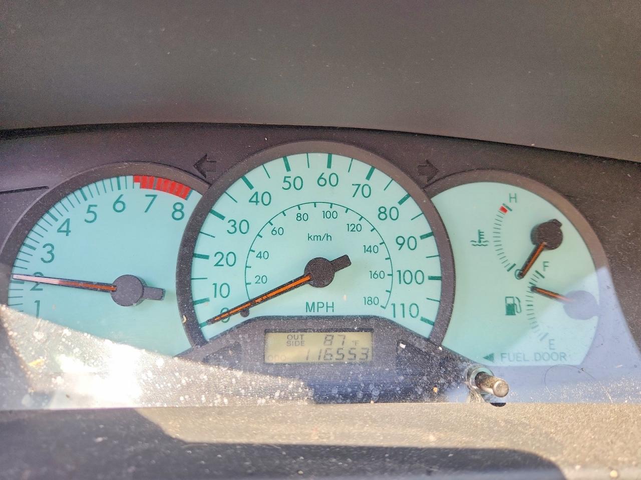 2003 Toyota Corolla Le Blue vin: JTDBR32E030044366