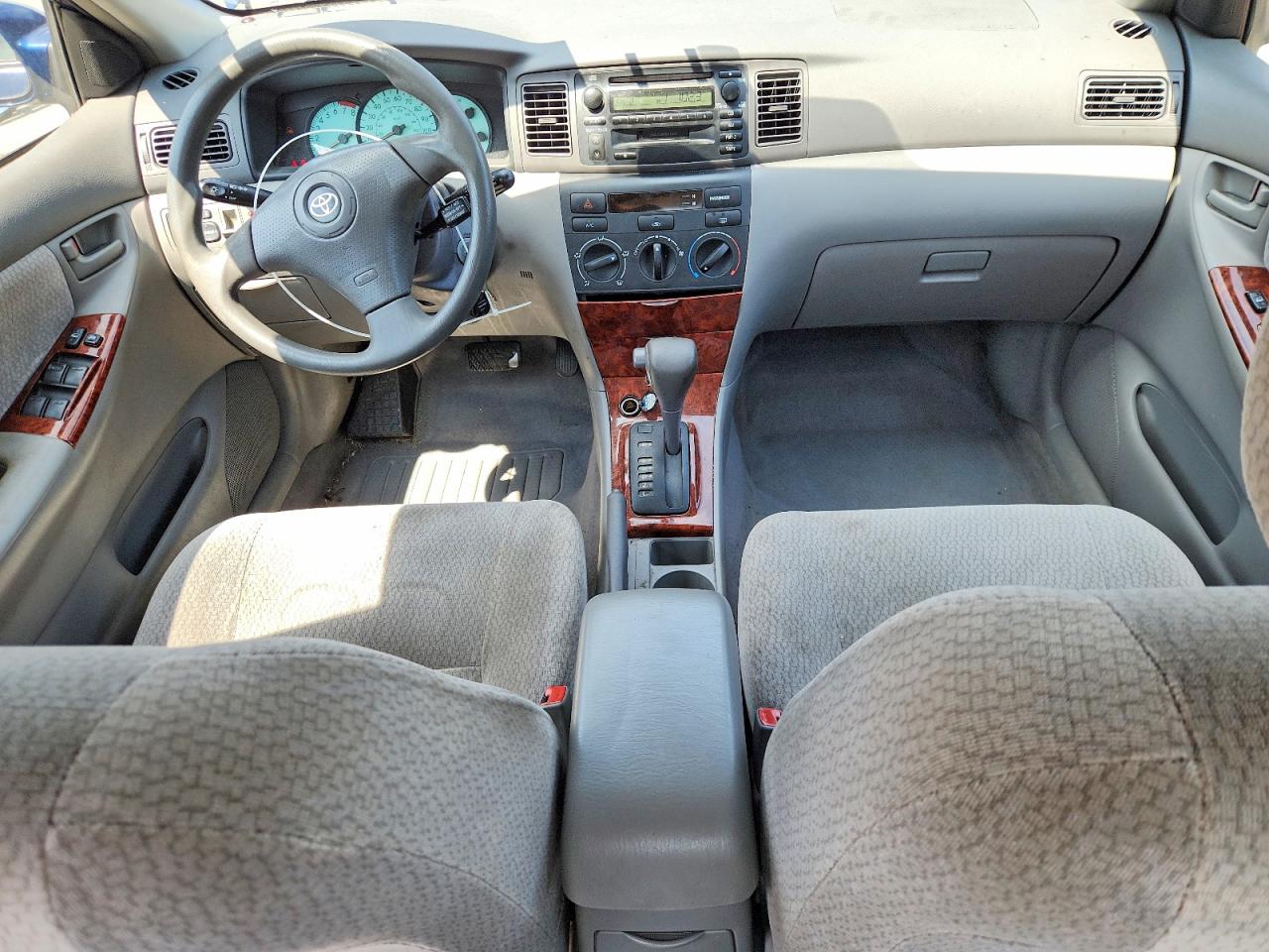 2003 Toyota Corolla Le Blue vin: JTDBR32E030044366