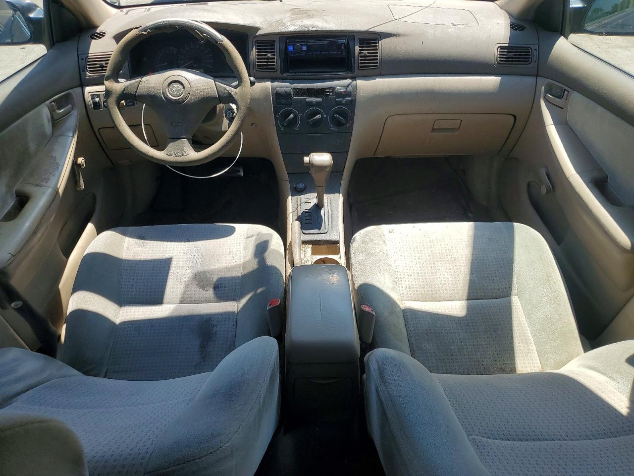 2005 Toyota Corolla Black vin: JTDBR32E060060670