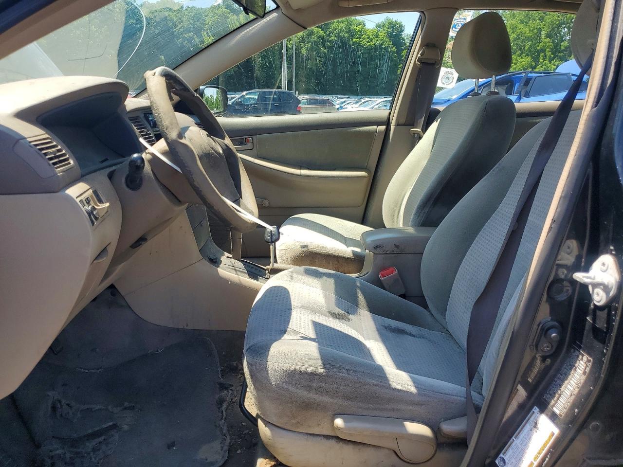 2005 Toyota Corolla Black vin: JTDBR32E060060670