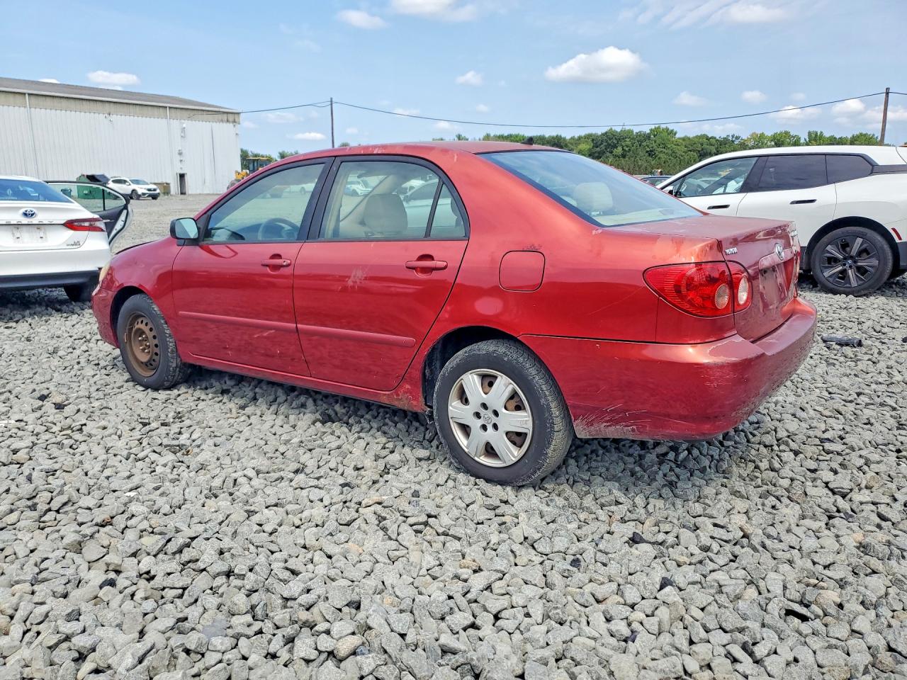 2006 Toyota Corolla Le Red vin: JTDBR32E060060829