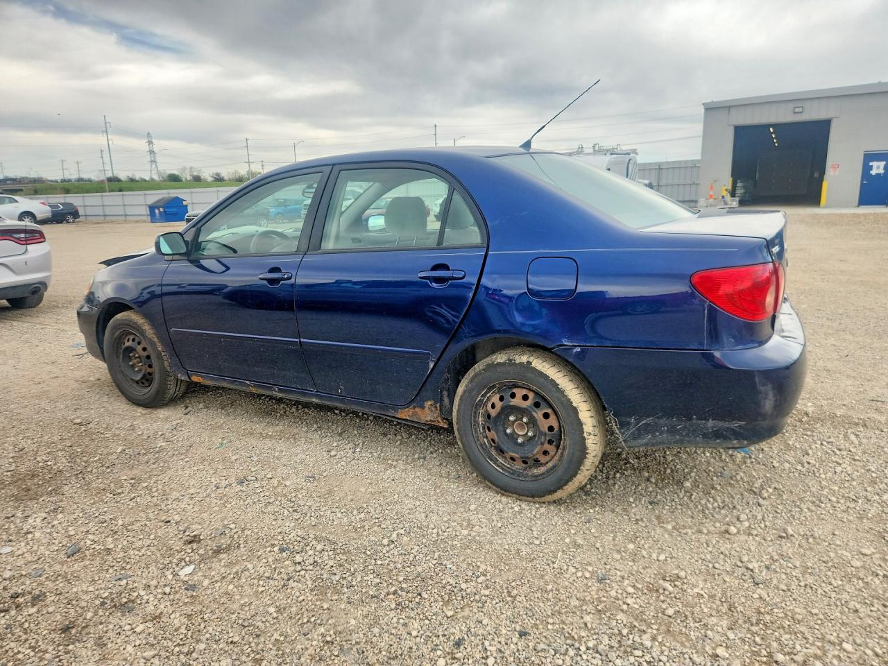 2006 Toyota Corolla Le Blue vin: JTDBR32E060082331