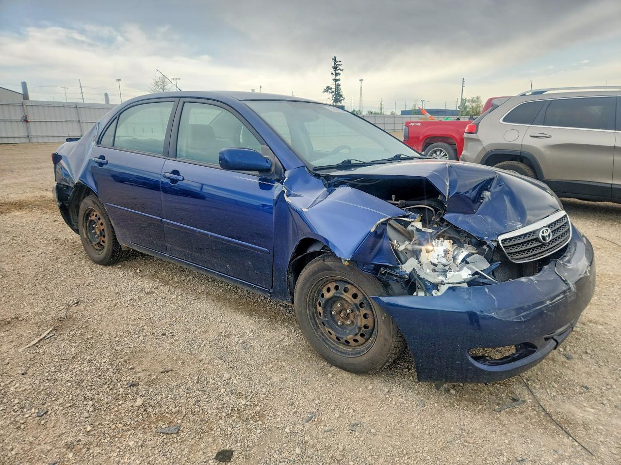 2006 Toyota Corolla Le Blue vin: JTDBR32E060082331