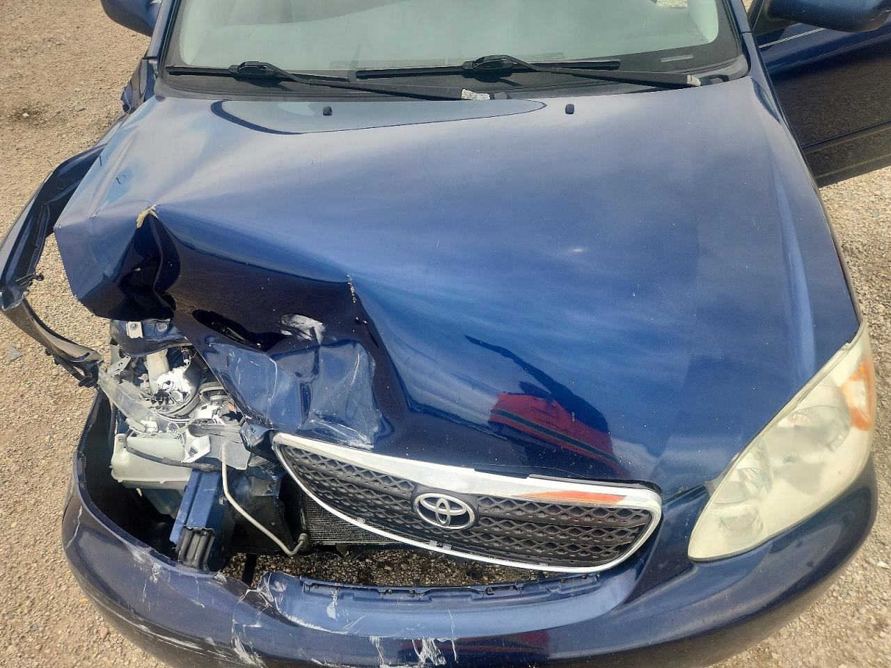2006 Toyota Corolla Le Blue vin: JTDBR32E060082331