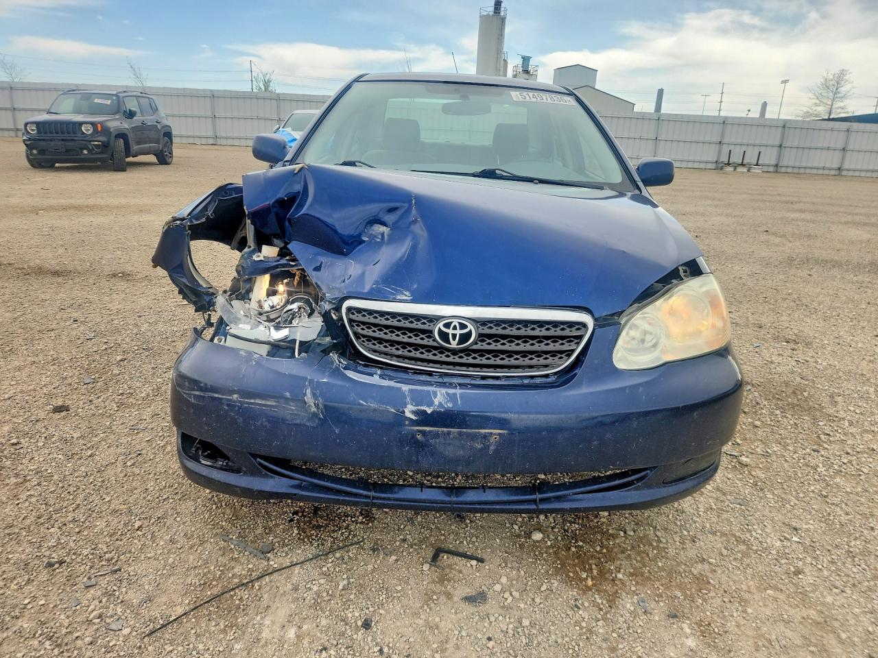 2006 Toyota Corolla Le Blue vin: JTDBR32E060082331