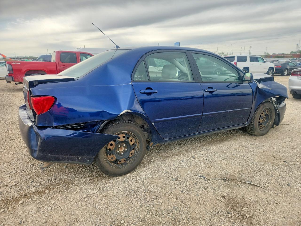 2006 Toyota Corolla Le Blue vin: JTDBR32E060082331