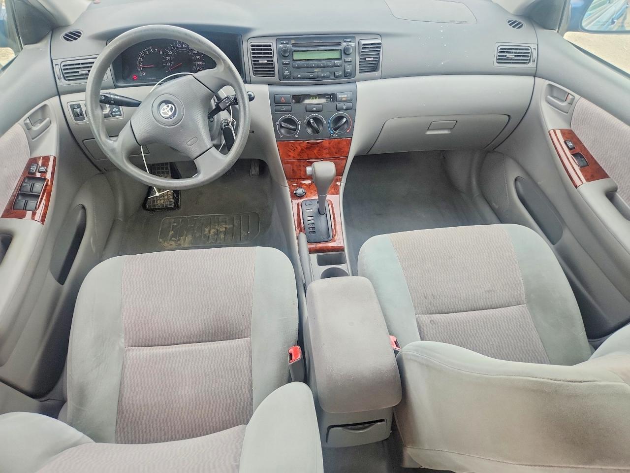 2006 Toyota Corolla Le Blue vin: JTDBR32E060082331