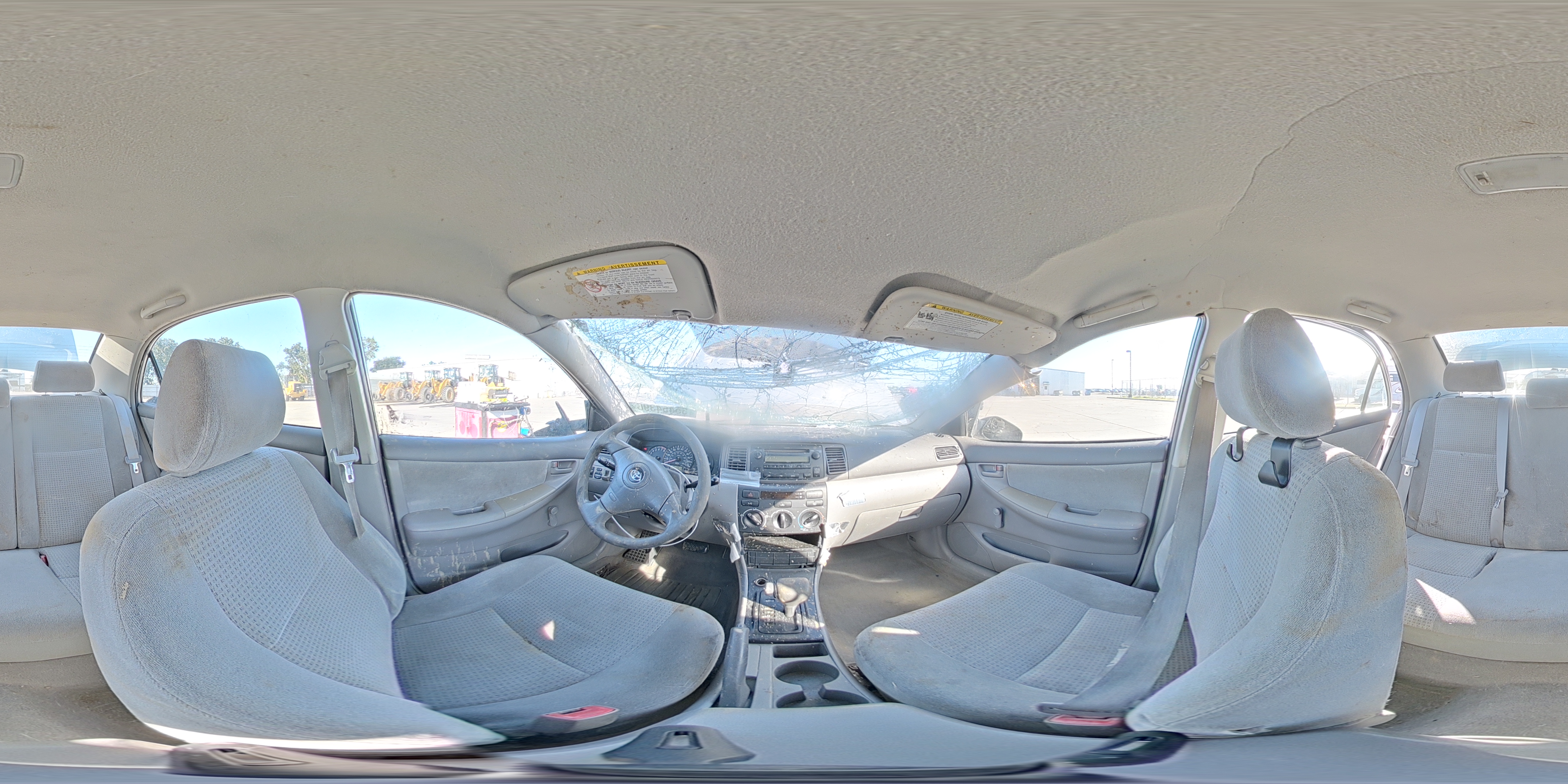 2006 Toyota Corolla Ce Silver vin: JTDBR32E060096911