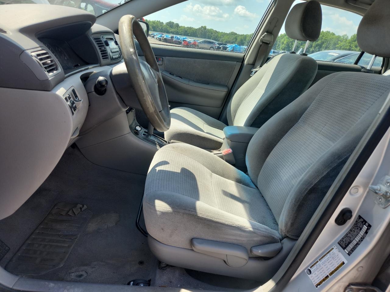 2007 Toyota Corolla Ce Серебряный vin: JTDBR32E070130086