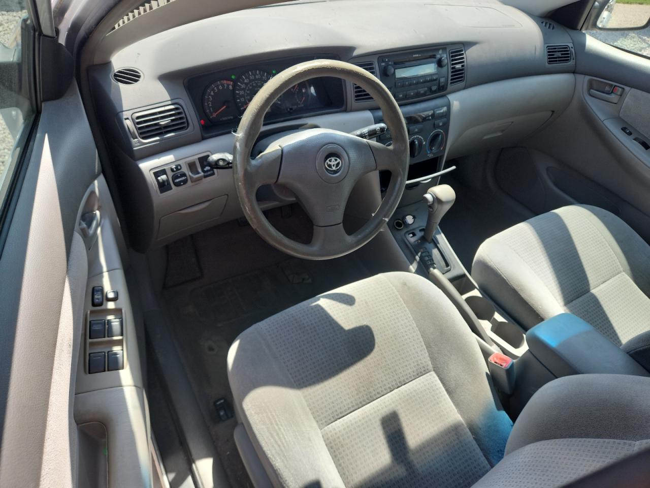 2007 Toyota Corolla Ce Серебряный vin: JTDBR32E070130086