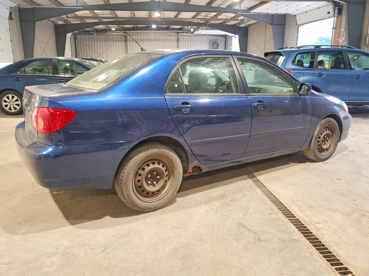 2007 Toyota Corolla Le Blue vin: JTDBR32E070132677