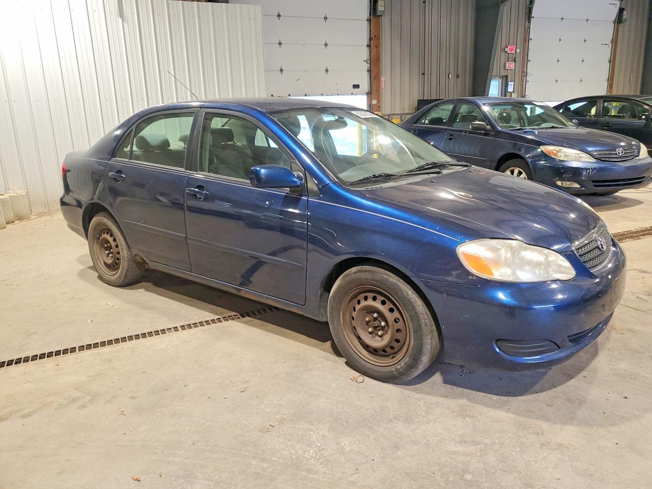 2007 Toyota Corolla Le Blue vin: JTDBR32E070132677