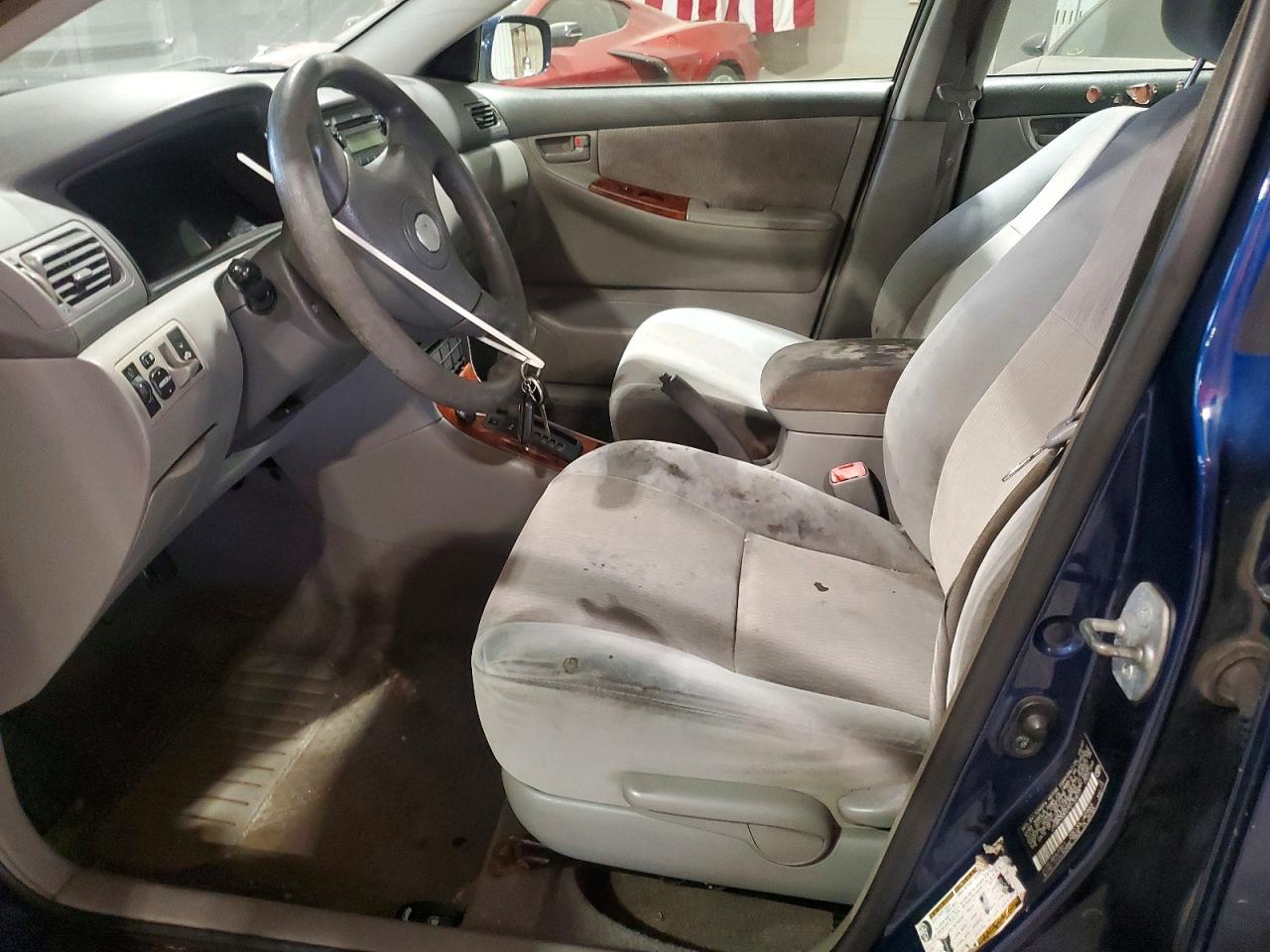 2007 Toyota Corolla Le Blue vin: JTDBR32E070132677