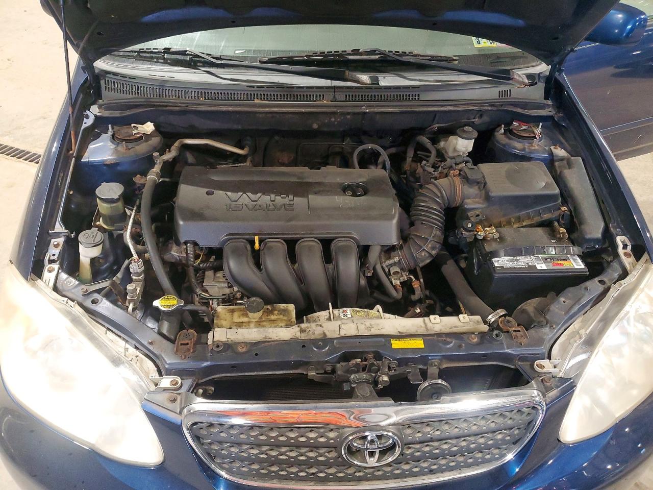 2007 Toyota Corolla Le Blue vin: JTDBR32E070132677