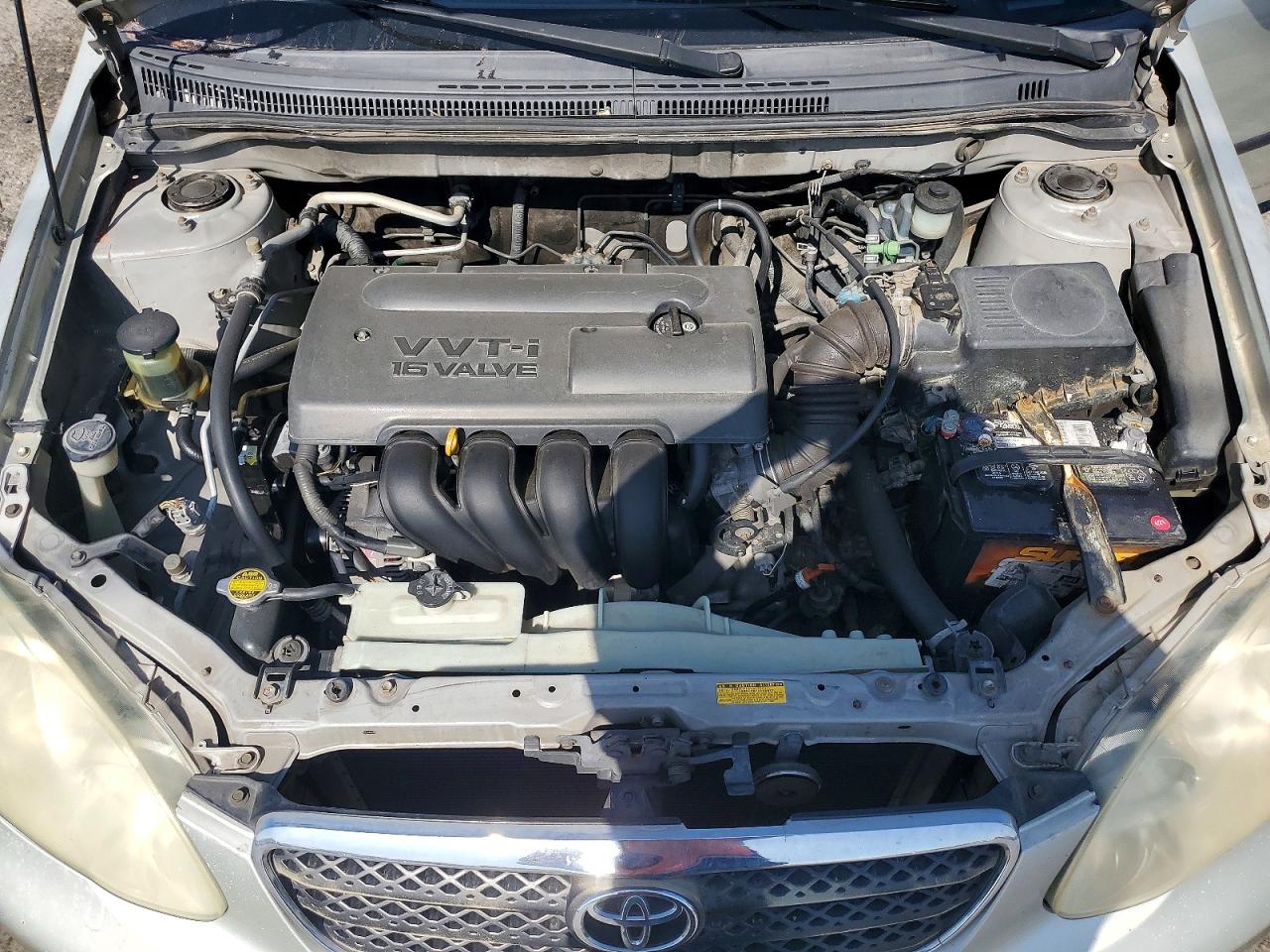 2003 Toyota Corolla Ce Silver vin: JTDBR32E130008623