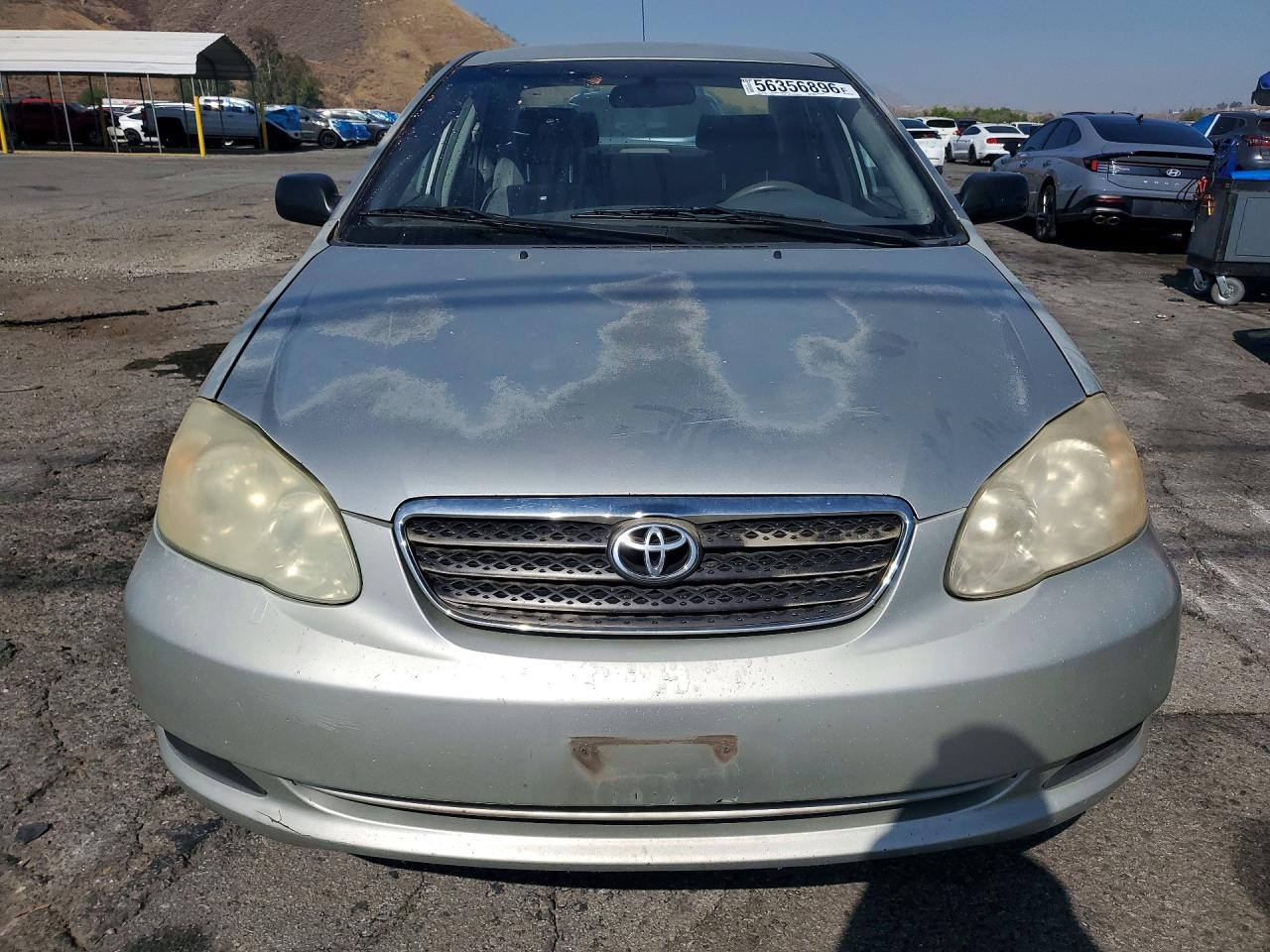 2003 Toyota Corolla Ce Silver vin: JTDBR32E130008623