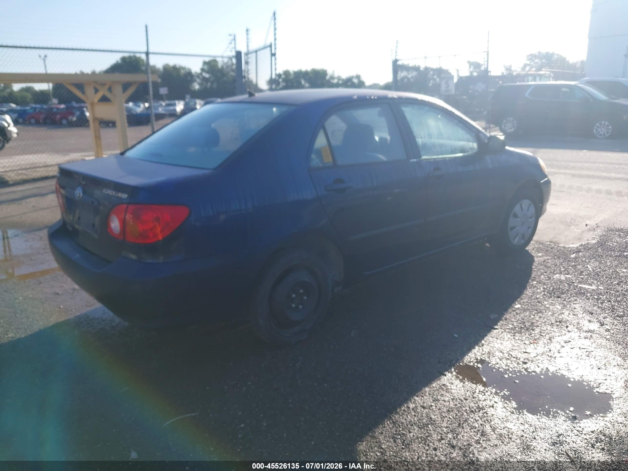 2003 Toyota Corolla Ce Blue vin: JTDBR32E130010047