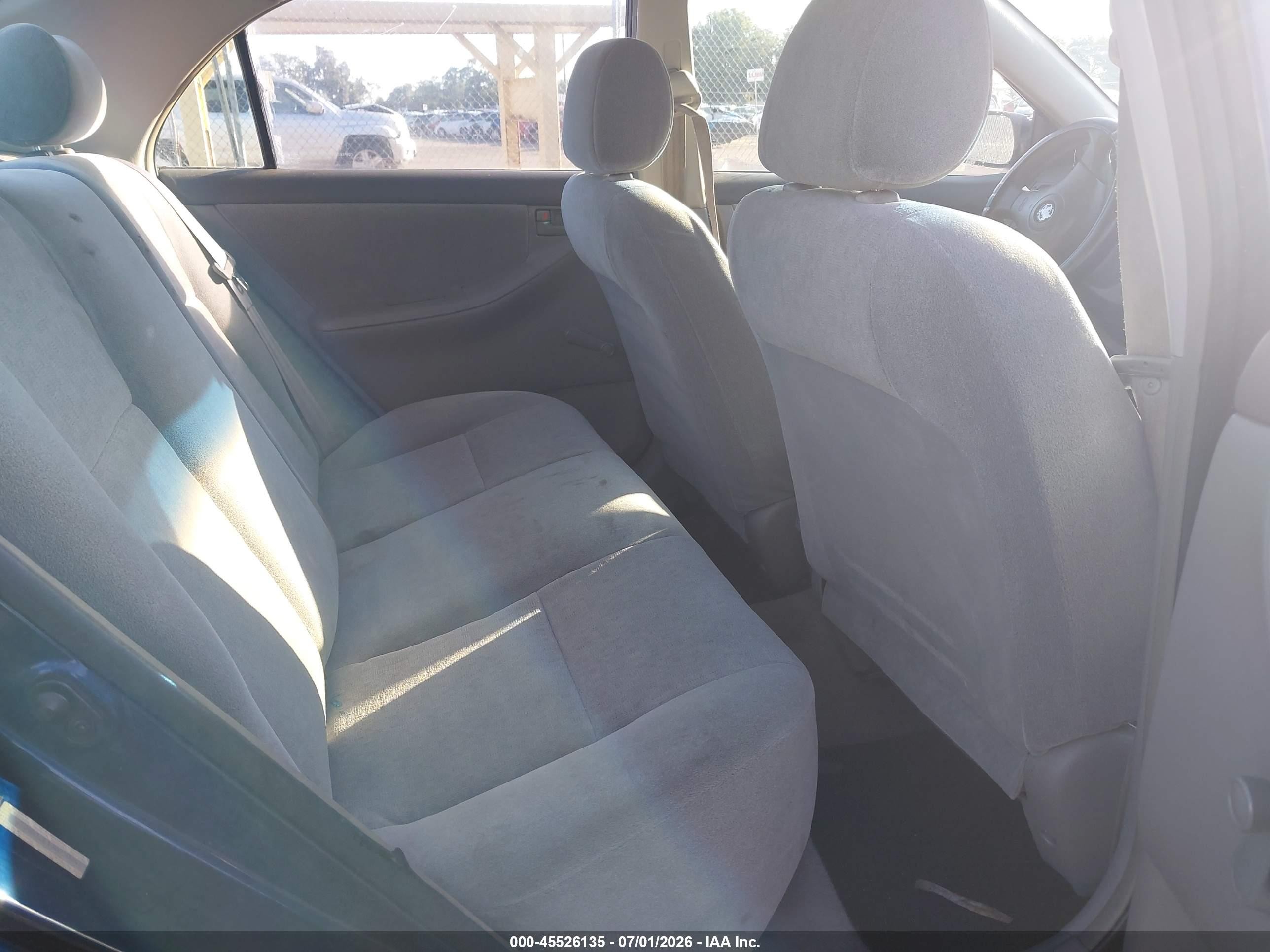 2003 Toyota Corolla Ce Blue vin: JTDBR32E130010047