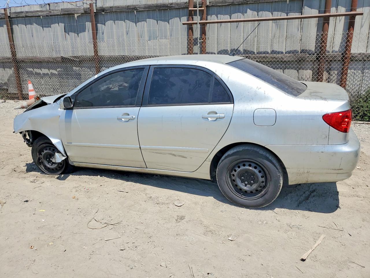 2003 Toyota Corolla Le Silver vin: JTDBR32E130034574