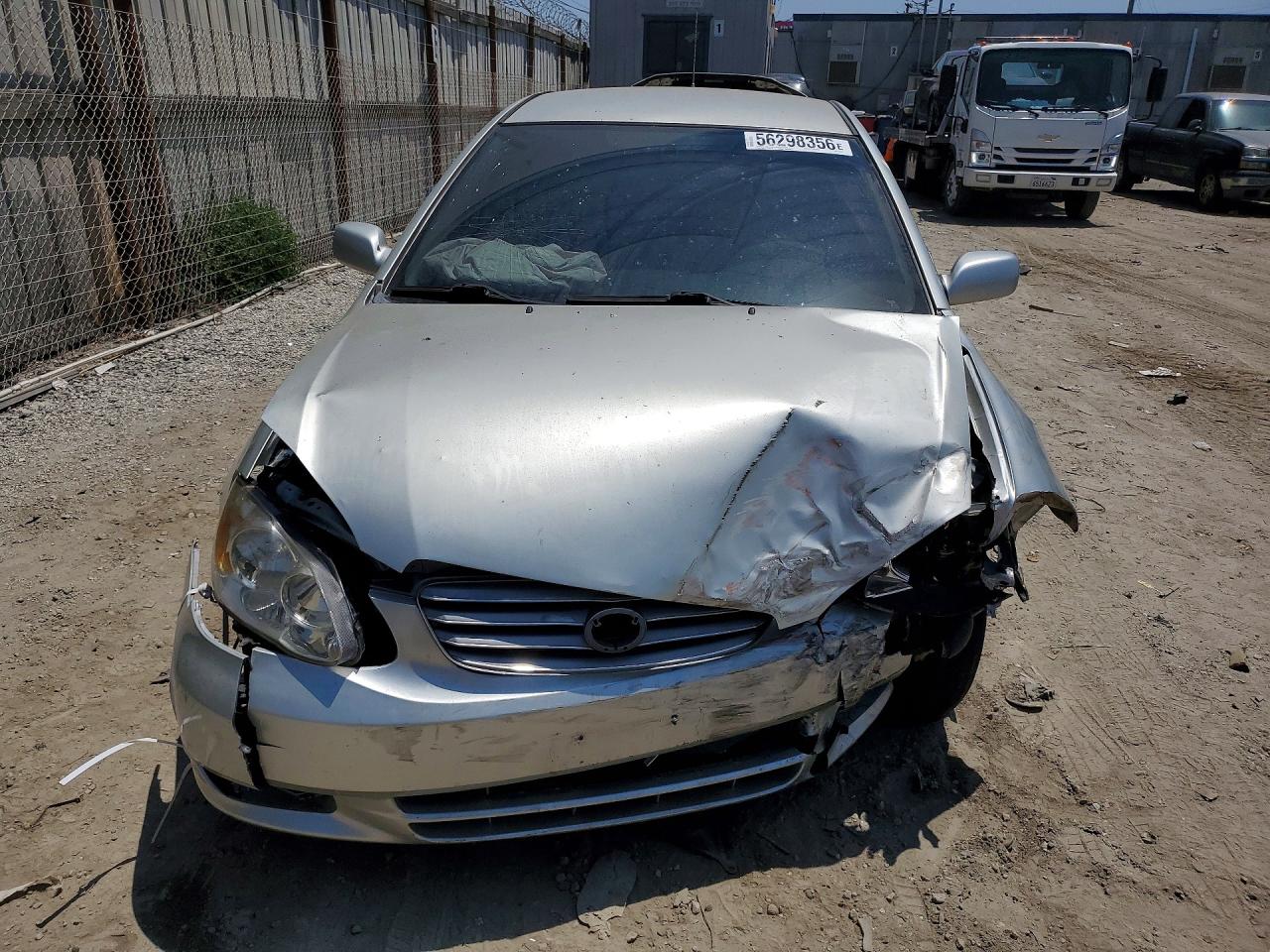 2003 Toyota Corolla Le Silver vin: JTDBR32E130034574