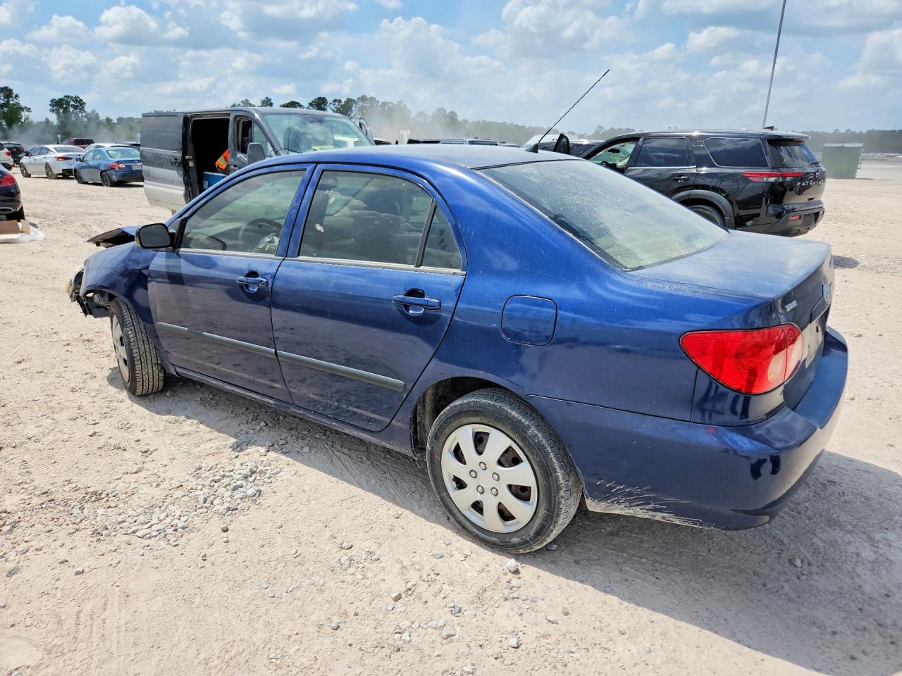 2006 Toyota Corolla Ce Blue vin: JTDBR32E160062587