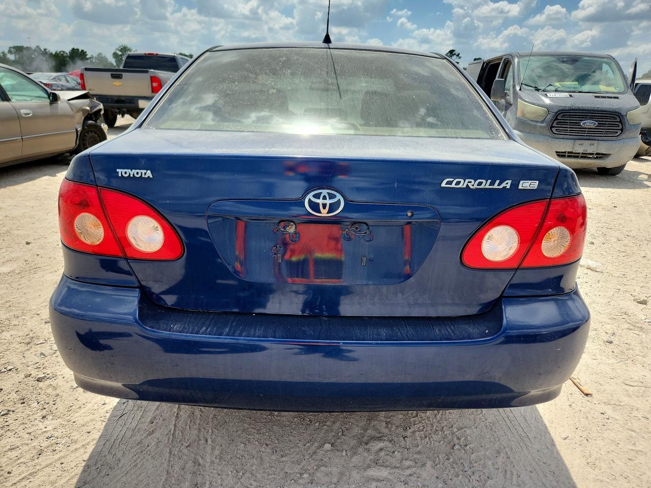 2006 Toyota Corolla Ce Blue vin: JTDBR32E160062587