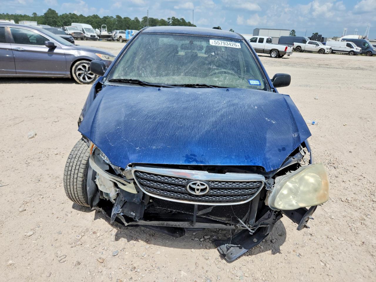 2006 Toyota Corolla Ce Blue vin: JTDBR32E160062587
