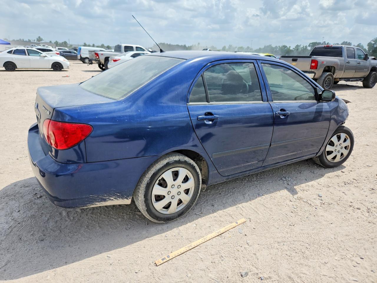 2006 Toyota Corolla Ce Blue vin: JTDBR32E160062587