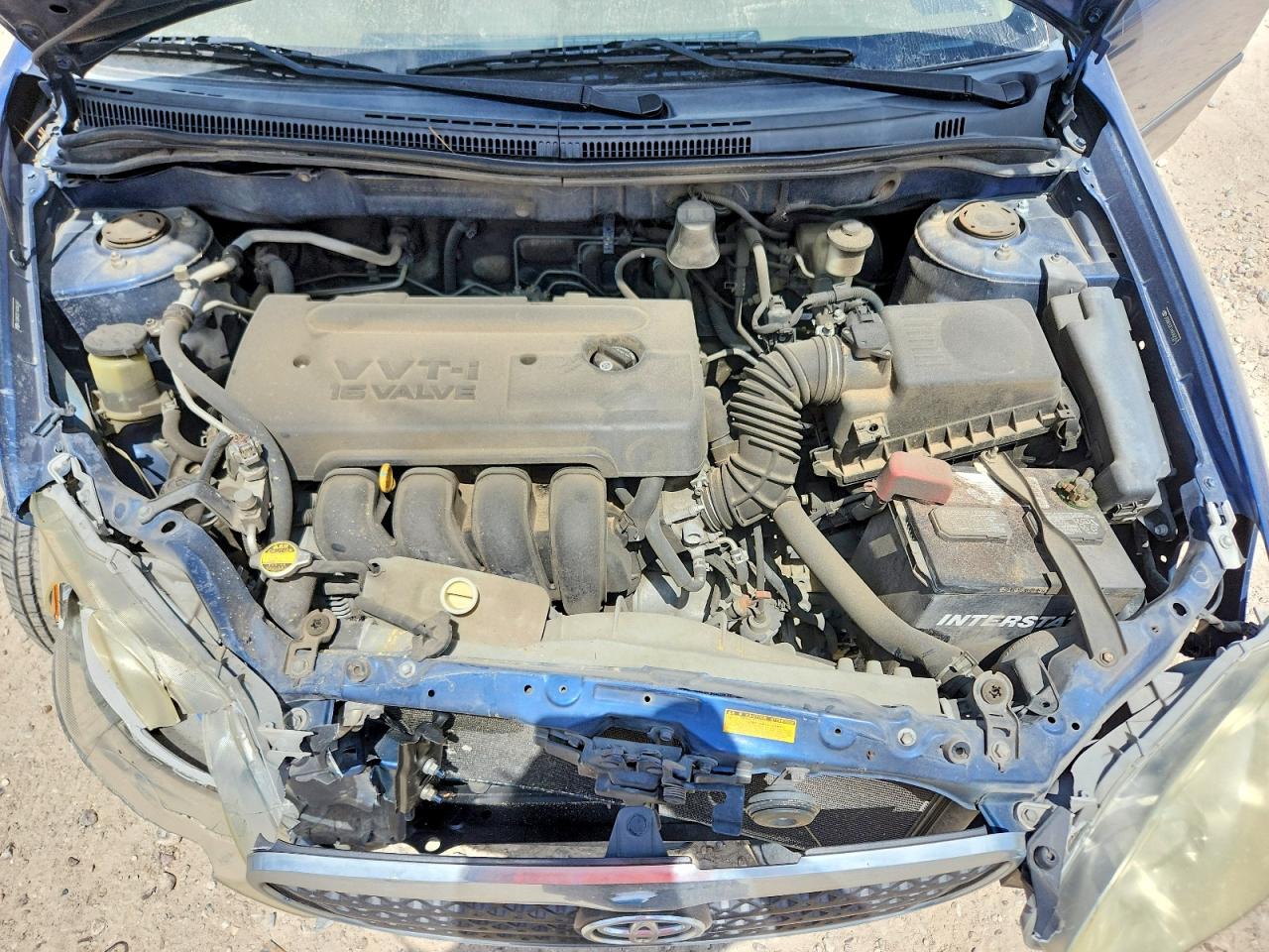 2006 Toyota Corolla Ce Blue vin: JTDBR32E160062587
