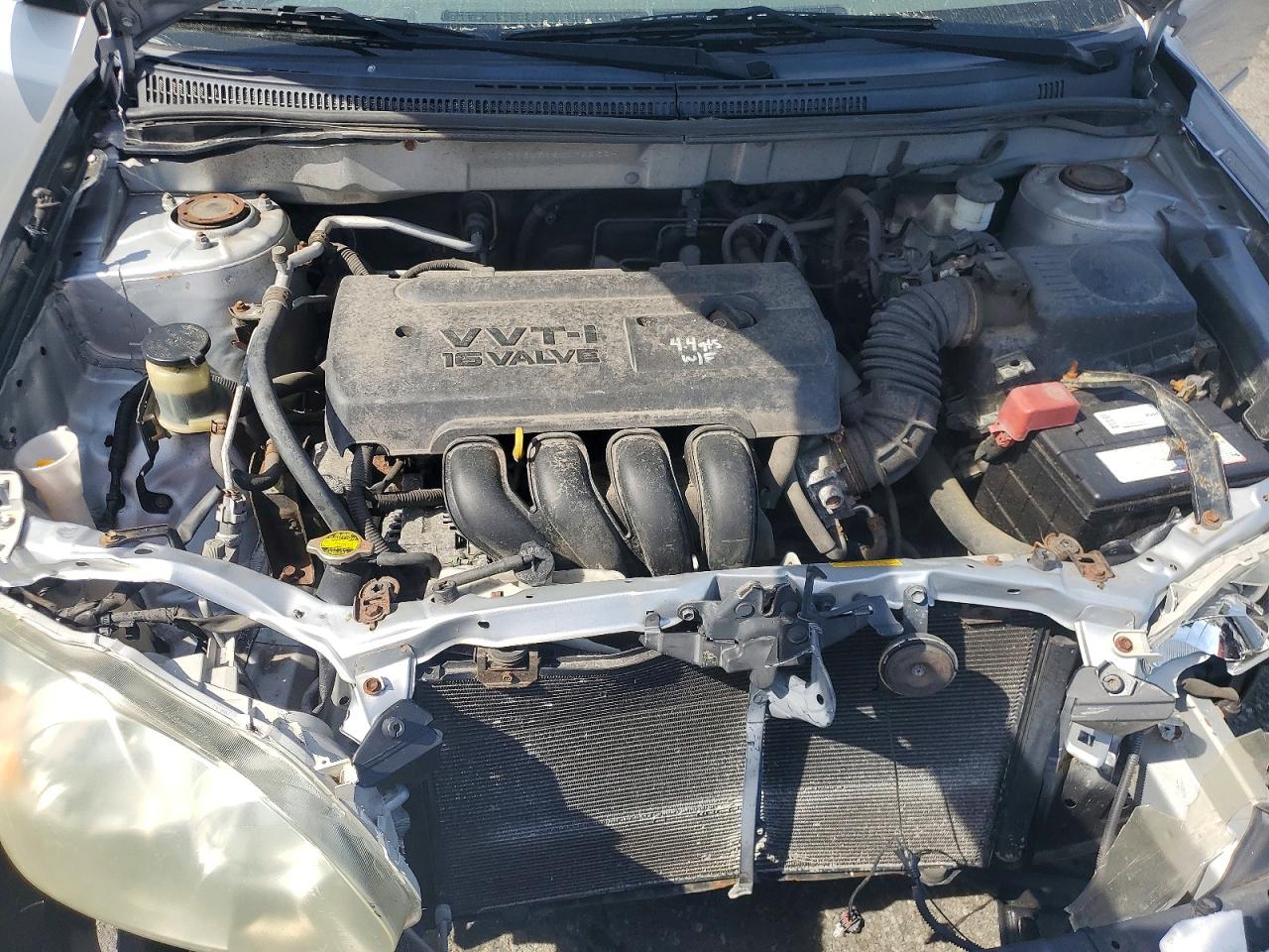 2006 Toyota Corolla Le Silver vin: JTDBR32E160075534