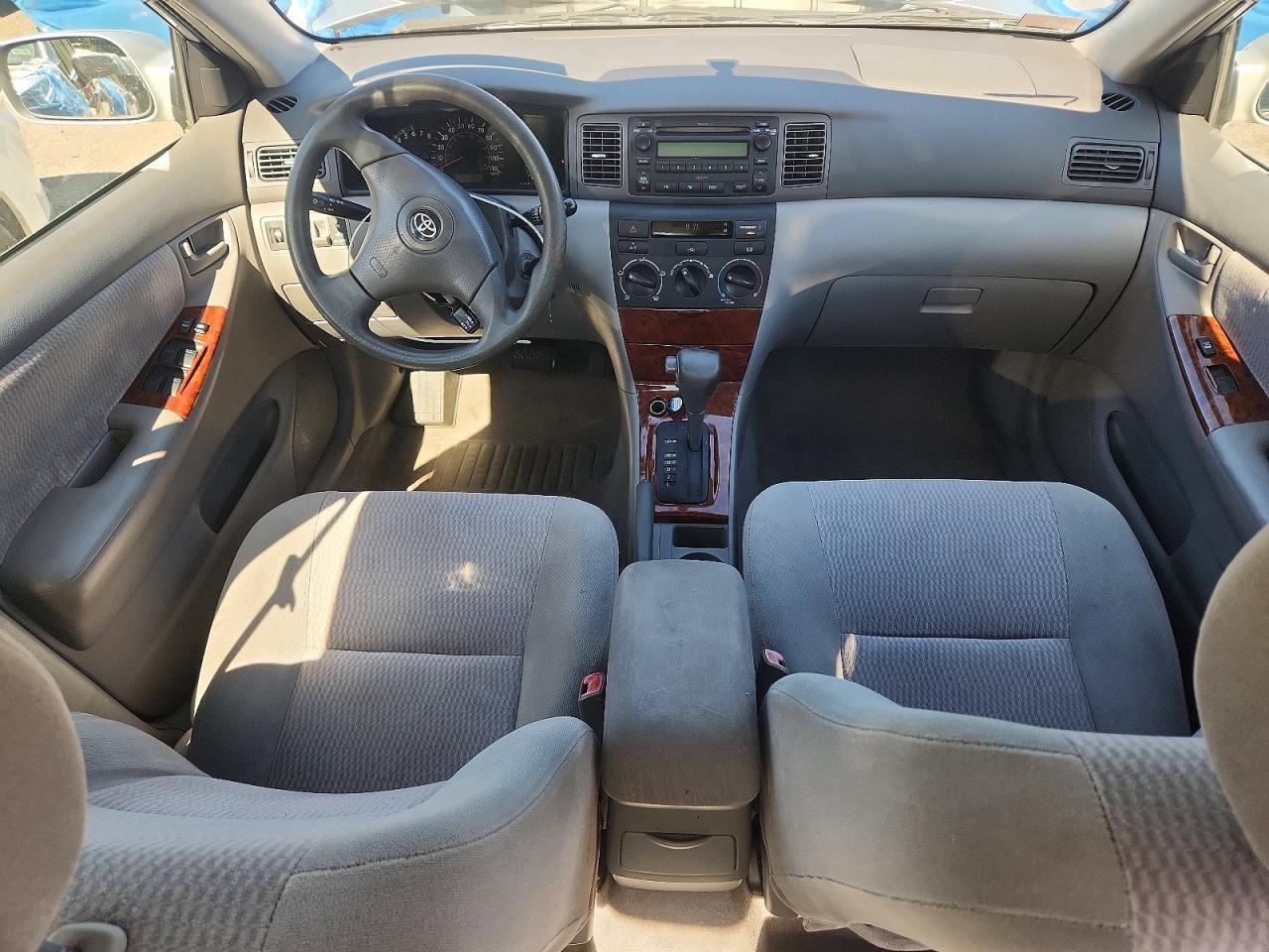 2006 Toyota Corolla Le Silver vin: JTDBR32E160075534