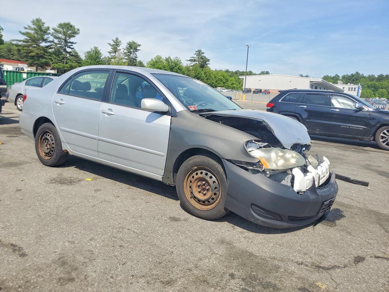 2006 Toyota Corolla Le Silver vin: JTDBR32E160075534