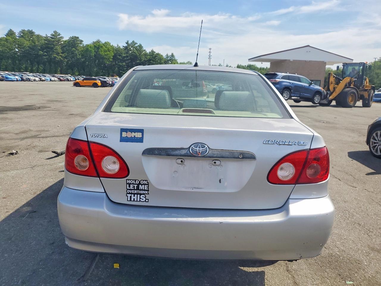 2006 Toyota Corolla Le Silver vin: JTDBR32E160075534