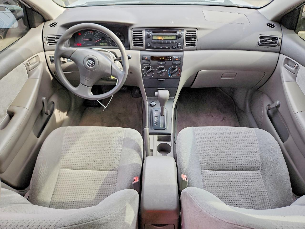 2006 Toyota Corolla Ce Silver vin: JTDBR32E160099767