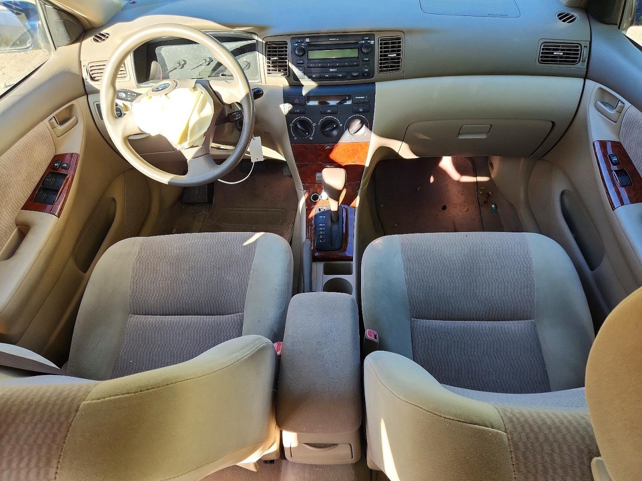 2007 Toyota Corolla Le Blue vin: JTDBR32E170126743